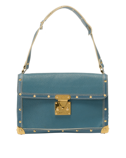 Small Le Talentueux, &pound;595, Handbags, Blue, Leather, Front view